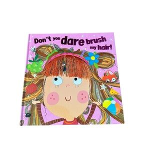 👓3 for $25👓  Don’t you dare brush my hair! (Hardcover) with fringe hair.